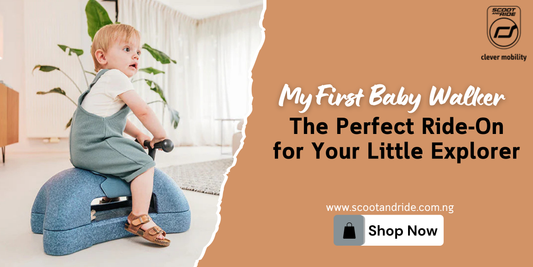 My First Baby Walker: The Perfect Ride-On for Your Little Explorer