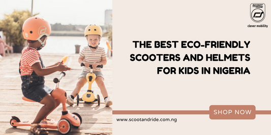 Scoot & Ride scooters and helmets