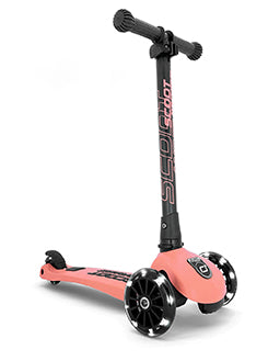 Highwaykick 3 LED Peach Scooter | Fun & Functional for Kids