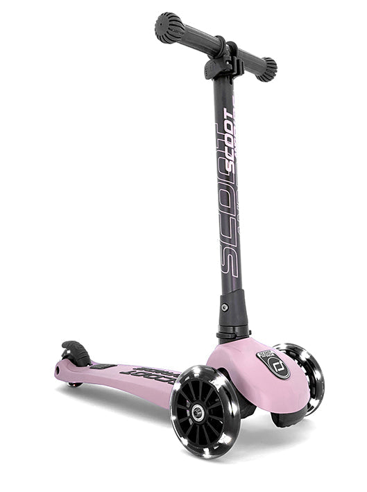 Highwaykick 3 LED Rose Scooter | Stylish & Safe Riding