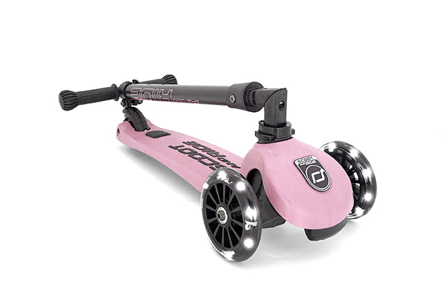 Highwaykick 3 LED Rose Scooter | Stylish & Safe Riding