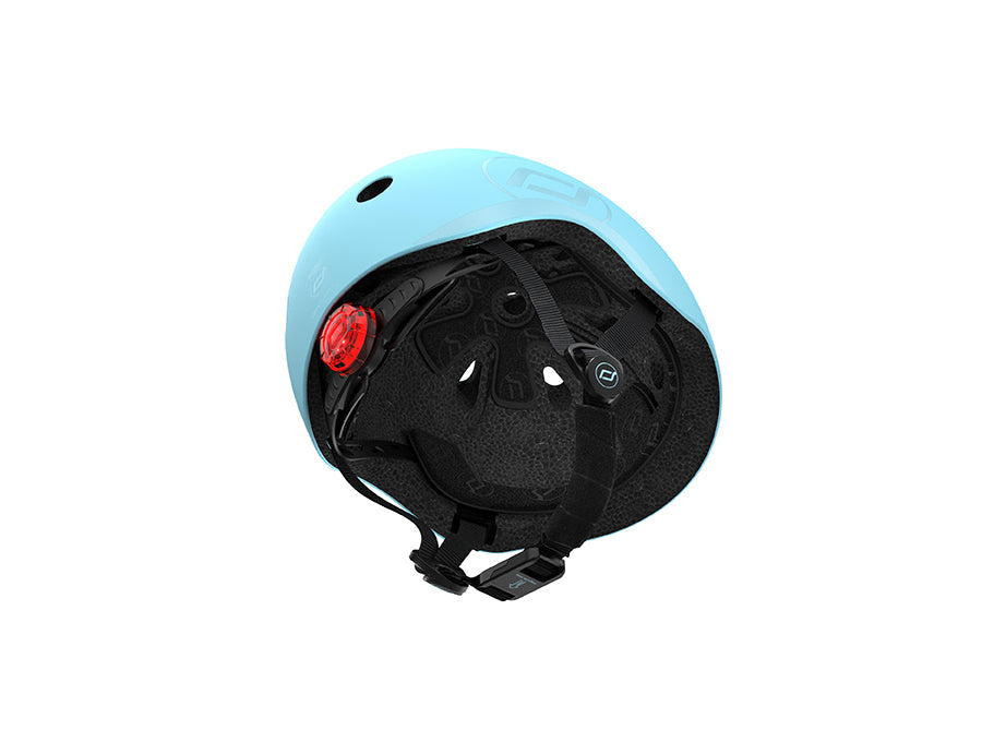 Shop Blueberry Helmet (Size S) with LED - Stylish & Safe for Kids