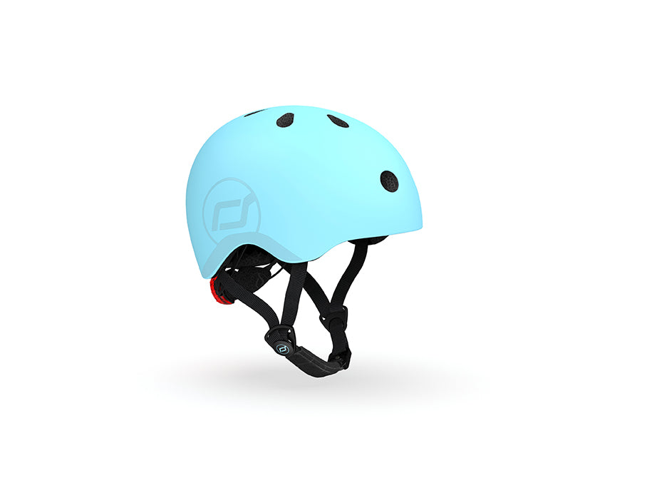 Shop Blueberry Helmet (Size S) with LED - Stylish & Safe for Kids