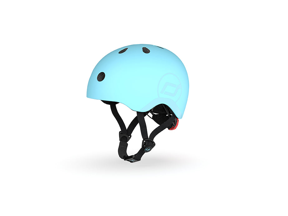 Shop Blueberry Helmet (Size S) with LED - Stylish & Safe for Kids