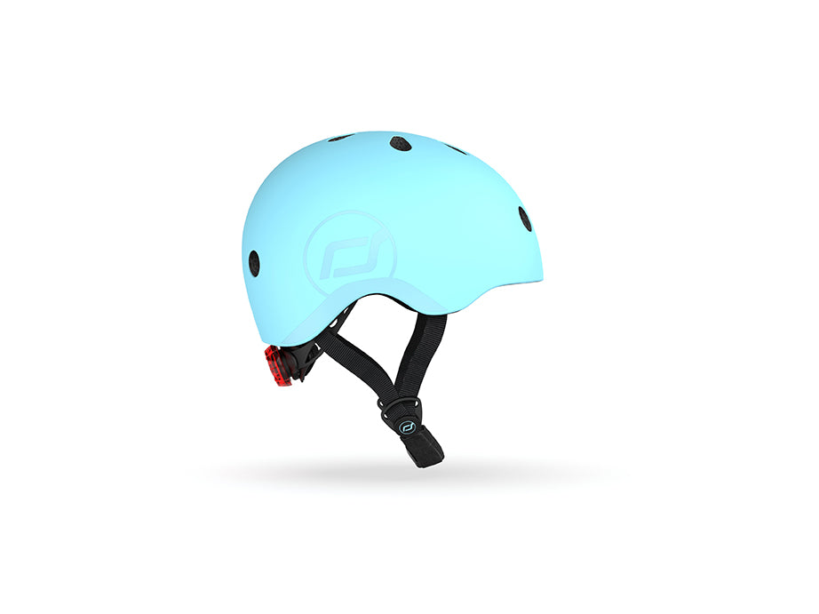 Shop Blueberry Helmet (Size S) with LED - Stylish & Safe for Kids