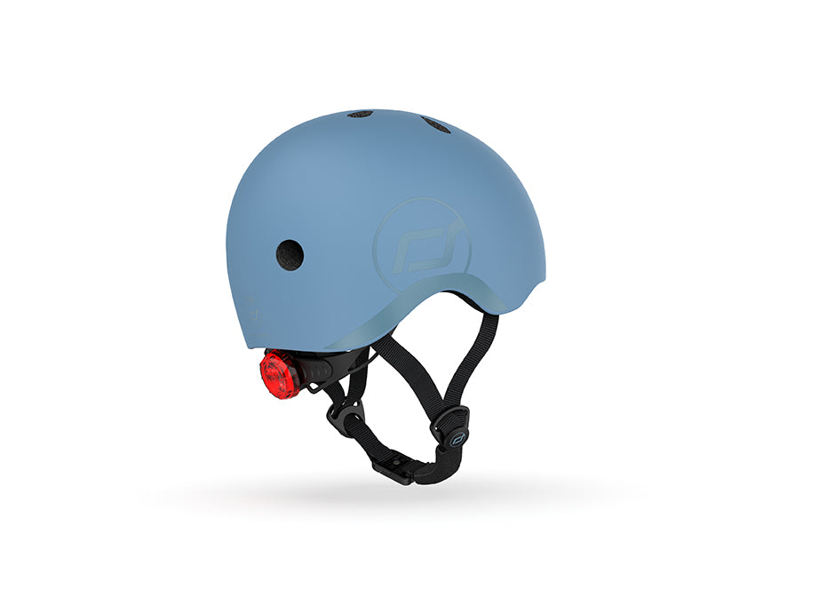 Kids Helmet for Scooters S size Steel - Scoot and Ride NG