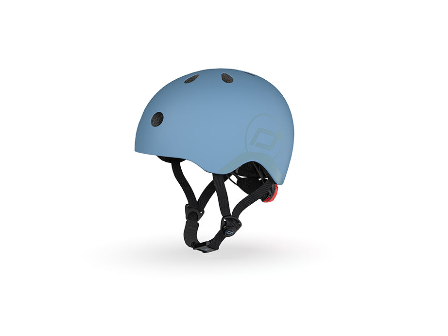 Kids Helmet for Scooters S size Steel - Scoot and Ride NG