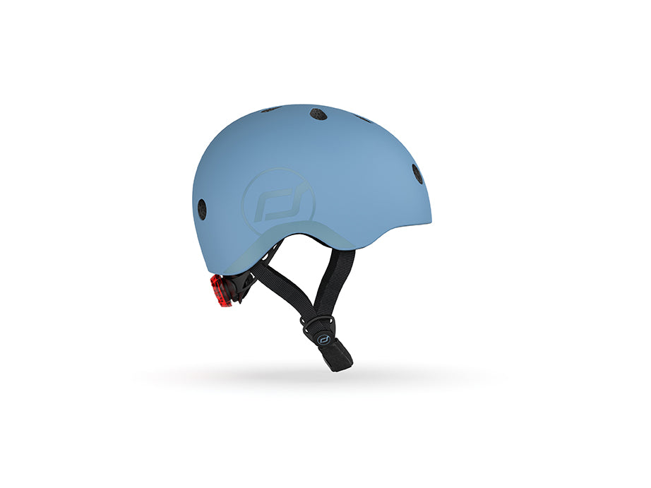 Kids Helmet for Scooters S size Steel - Scoot and Ride NG